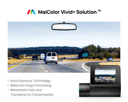 Camera Auto 70mai Dash Cam A200, 1080P, Wi-Fi, Afisaj 2inch