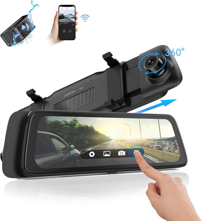 Camera Auto Fata Spate DDPAI mola E3, 2K, Wi-Fi