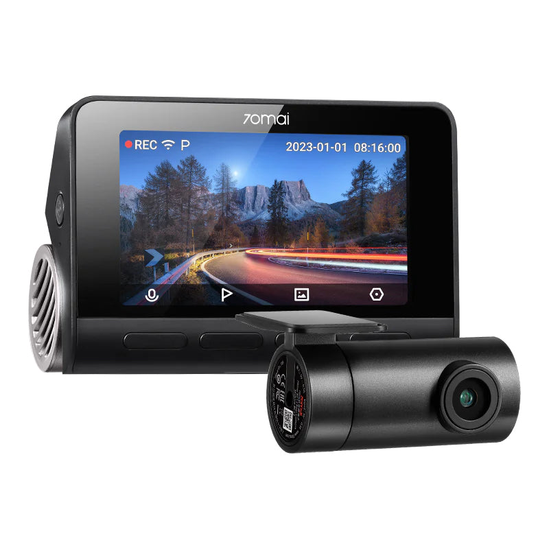 Camera Auto Fata Spate 70mai Dash Cam A810, 4K, Wi-Fi, GPS, Afisaj 3inch