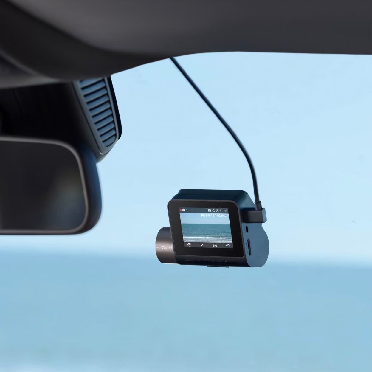Camera Auto Fata Spate 70mai Dash Cam A200, 1080P, Wi-Fi, Afisaj 2inch