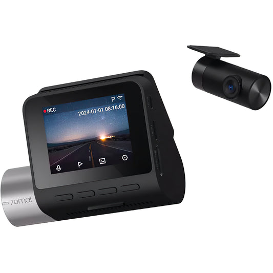 Camera Auto Fata Spate 70mai Dash Cam A510, 3K, GPS, Wi-Fi, Afisaj 2inch