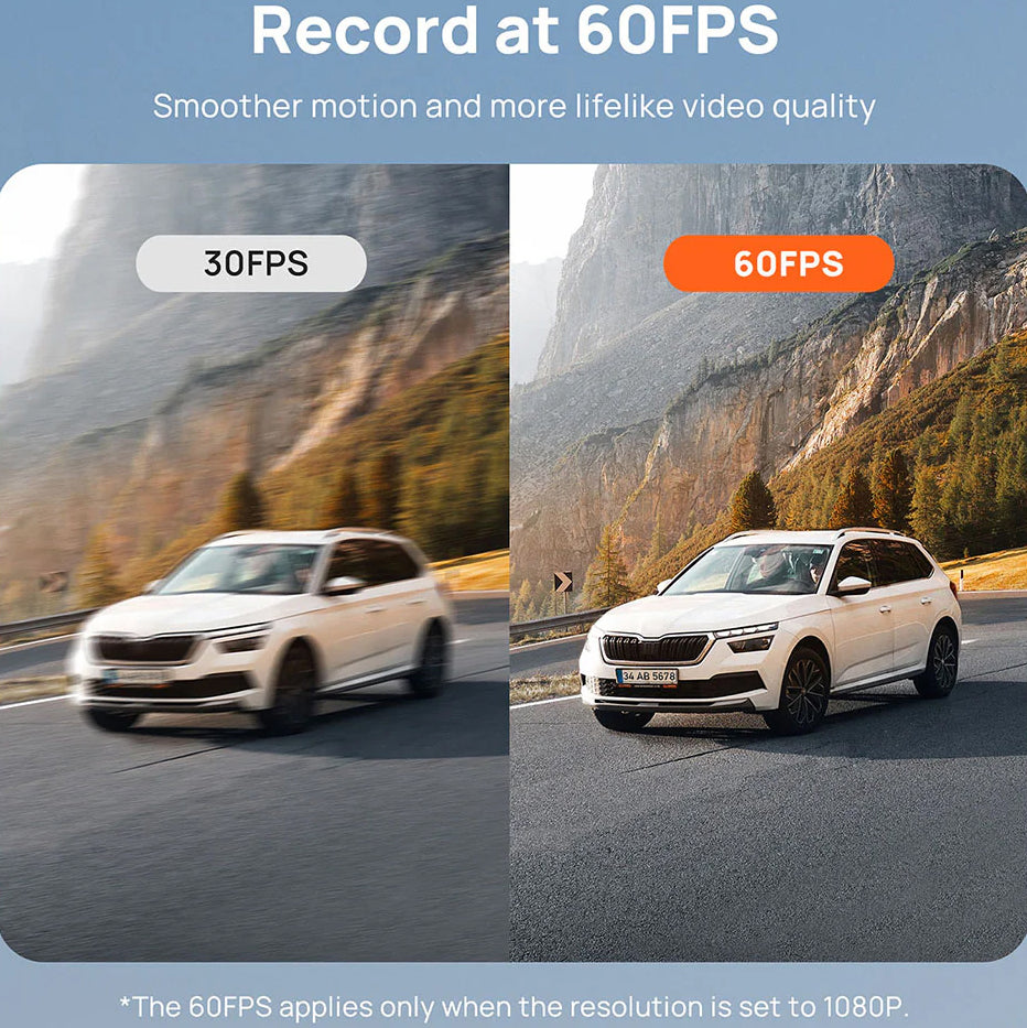 Camera Auto Fata Spate 70mai Dash Cam A810, 4K, Wi-Fi, GPS, Afisaj 3inch