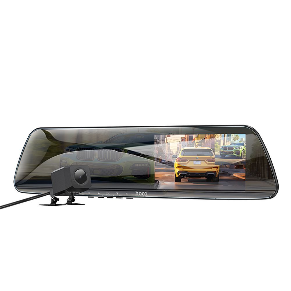 Camera Auto Fata Spate HOCO DV4 Mirror, Afisaj 4.5inch