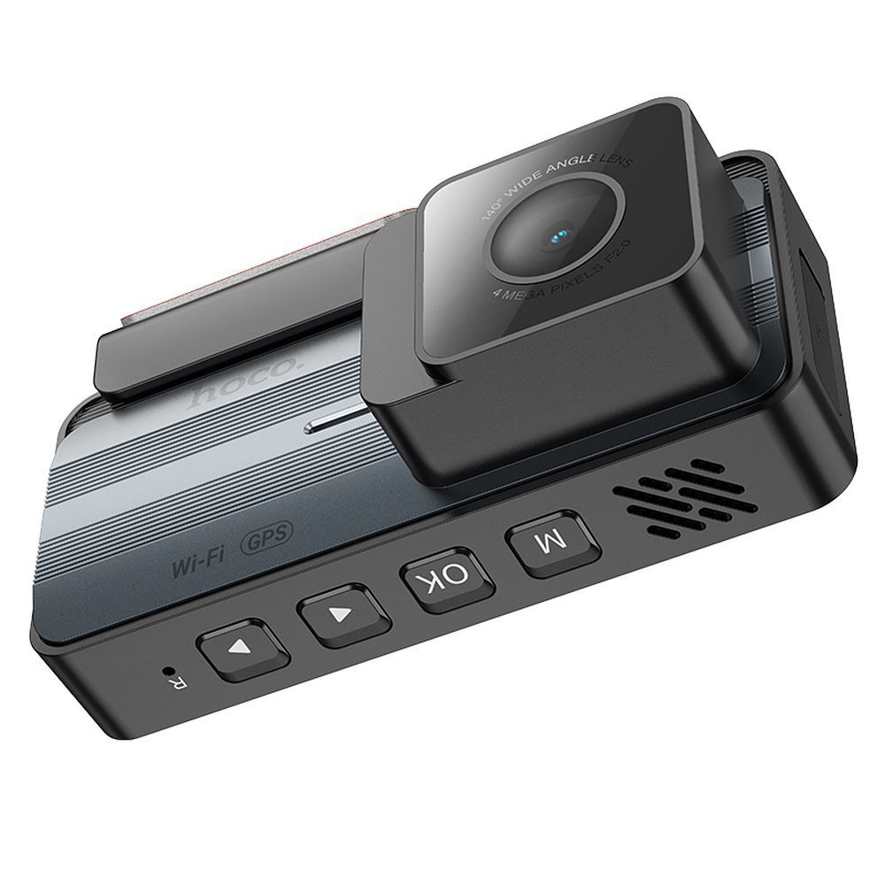 Camera Auto Fata Spate HOCO DV12, 2K, Wi-Fi, GPS, Afisaj 3.69inch