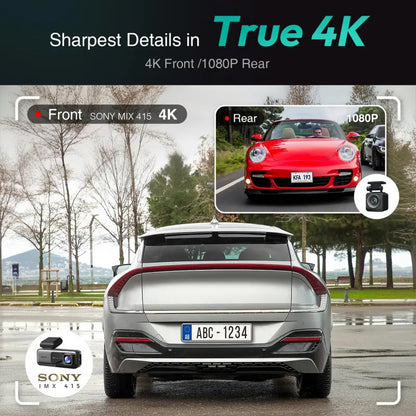 Camera Auto Fata Spate Botslab G980H, 4K, Wi-Fi, GPS, Afisaj 2.45inch
