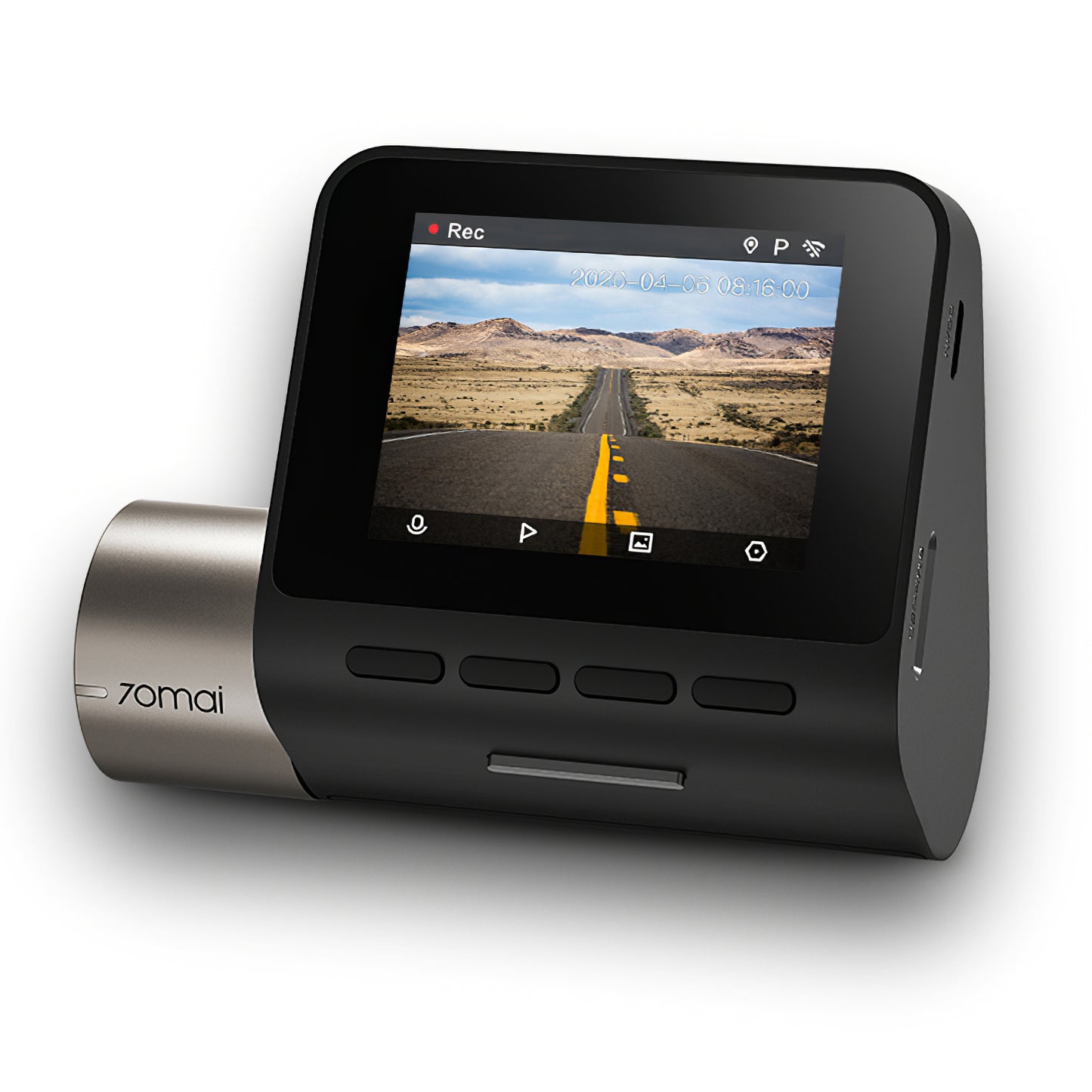 Camera Auto 70mai Dash Pro Plus A500s, 2.7K, Wi-Fi, GPS, Afisaj 2inch