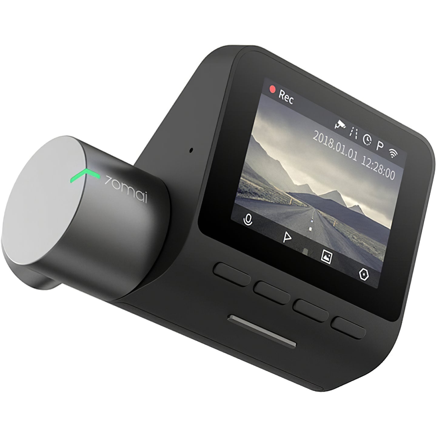 Camera Auto 70mai Dash Pro Plus A500s, 2.7K, Wi-Fi, GPS, Afisaj 2inch