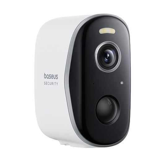 Camera de Supraveghere Baseus N1, Wi-Fi, 2K, IP67, Exterior, Alba S0TZ002130