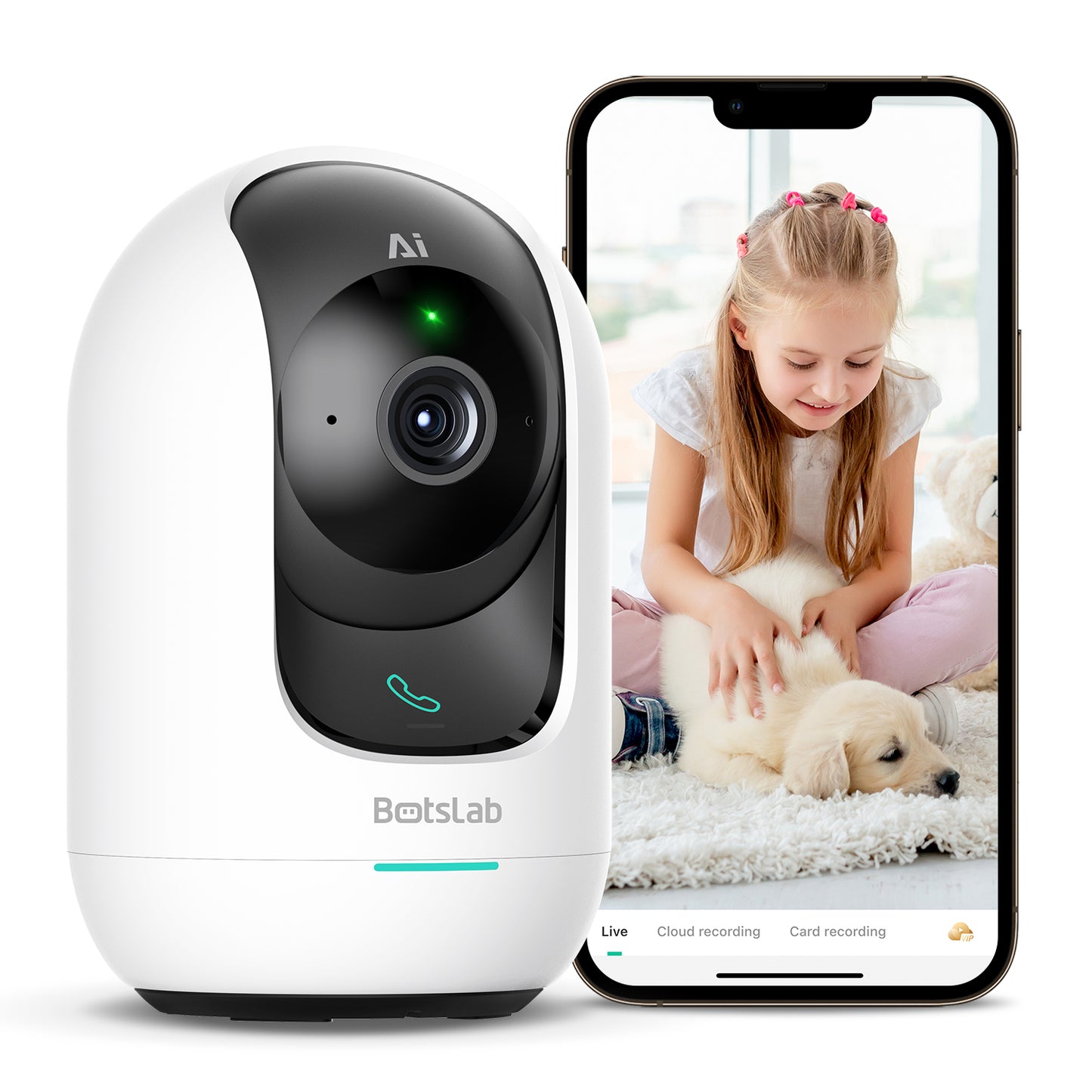 Camera de Supraveghere Botslab 2 Pro C221, Wi-Fi, 3K, Interior