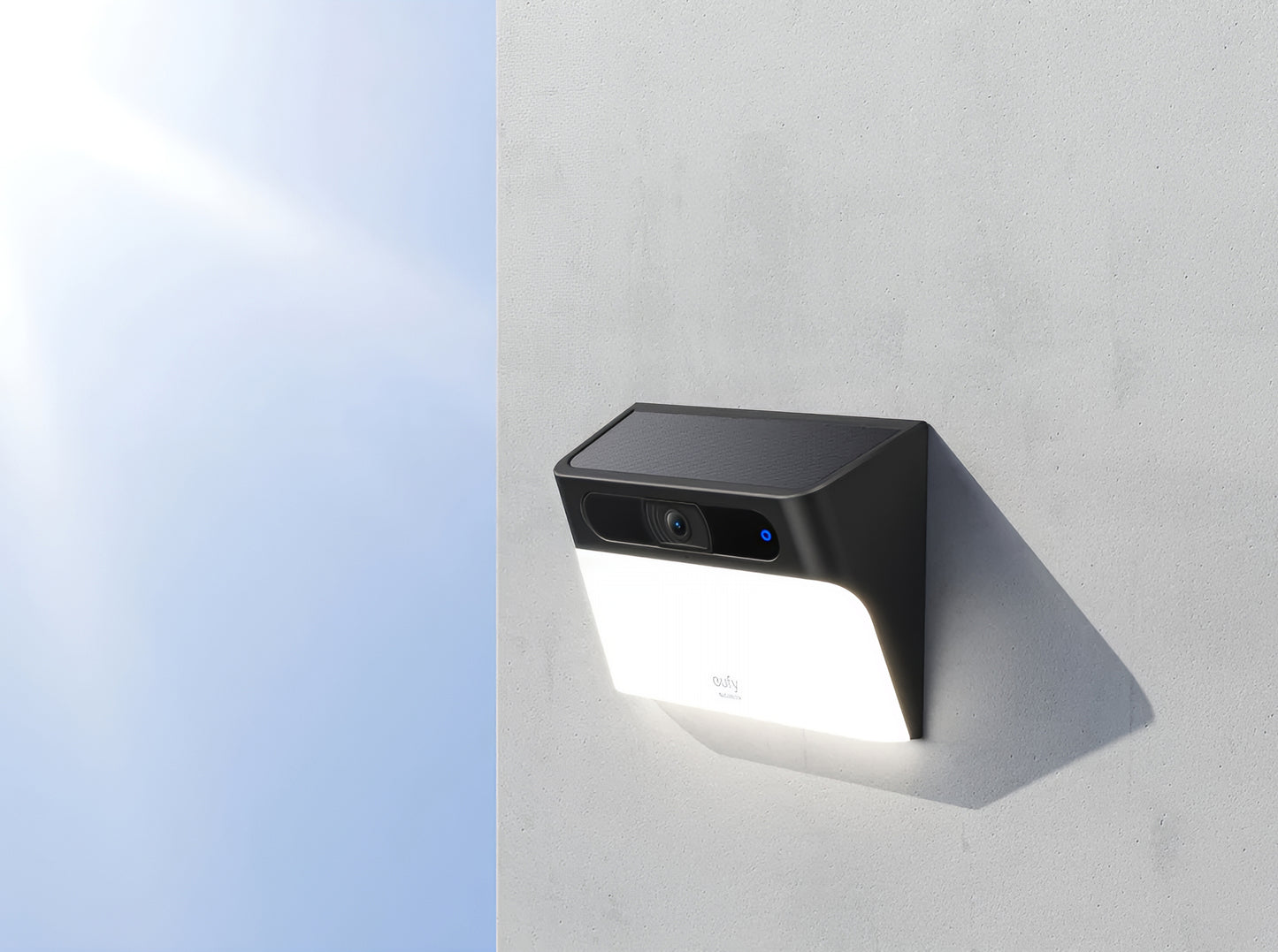 Camera de Supraveghere Eufy S120 Solar, Wi-Fi, 2K, IP65, Panou Solar, Exterior