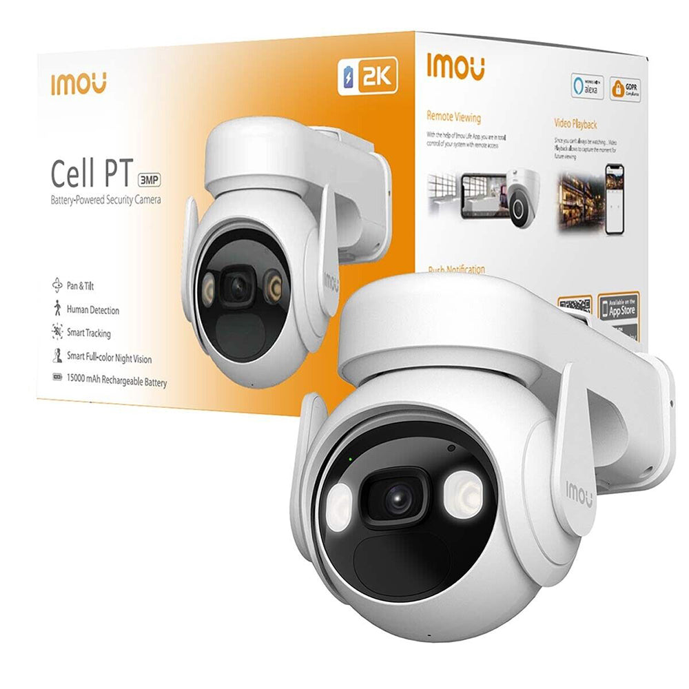 Camera de Supraveghere Imou Cell PT, Wi-Fi, 2K, IP66, Exterior IPC-K9EP-3T0WE
