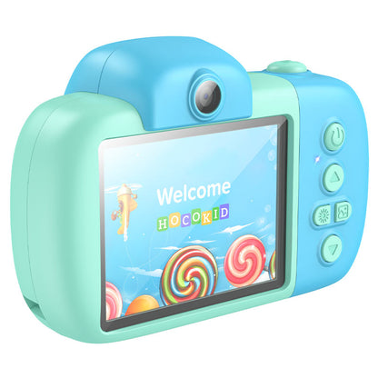 Camera Digitala HOCO DV201 Kids, 1080P, 2MP, Albastra