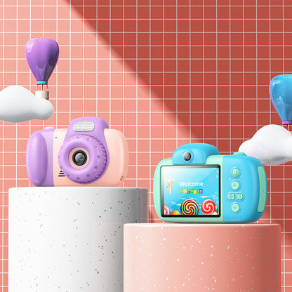 Camera Digitala HOCO DV201 Kids, 1080P, 2MP, Albastra