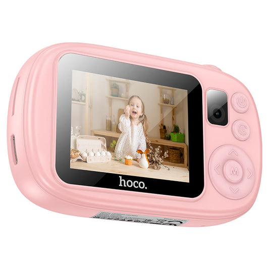 Camera Digitala HOCO DV205 Kids, 720P, 1MP, Roz