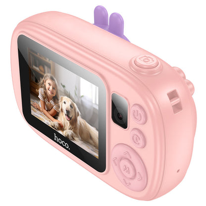 Camera Digitala HOCO DV205 Kids, 720P, 1MP, Roz