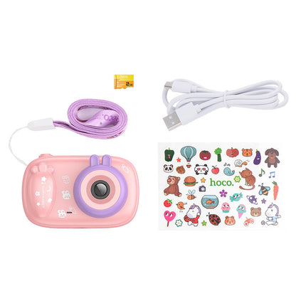Camera Digitala HOCO DV205 Kids, 720P, 1MP, Roz