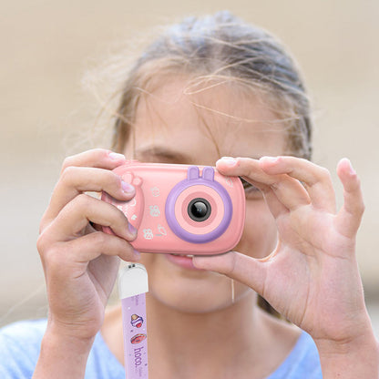 Camera Digitala HOCO DV205 Kids, 720P, 1MP, Roz