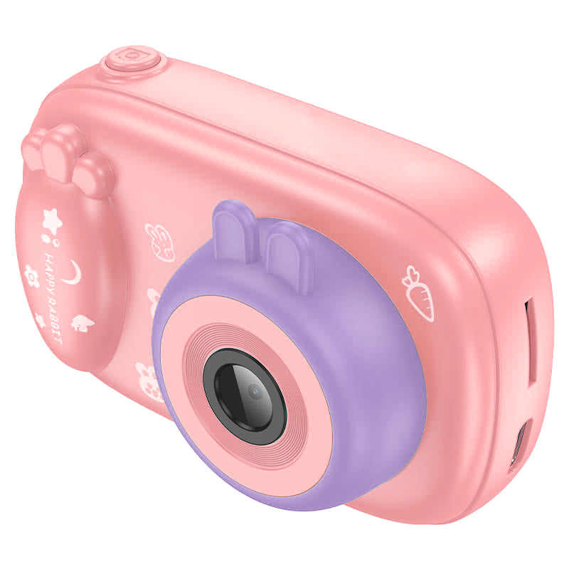 Camera Digitala HOCO DV205 Kids, 720P, 1MP, Roz