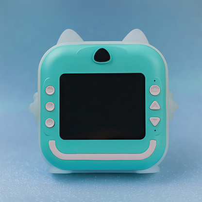Camera Digitala cu functie de printare MaXlife MXPC-100 Kids, Albastra
