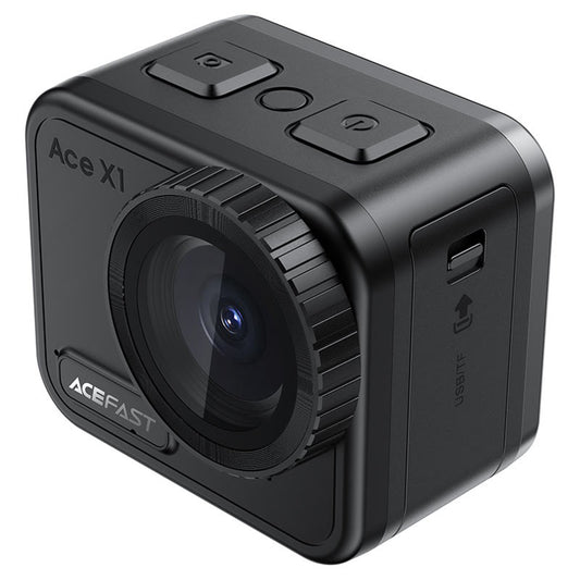 Camera Sport Acefast X1, 4K, Wi-Fi, Neagra
