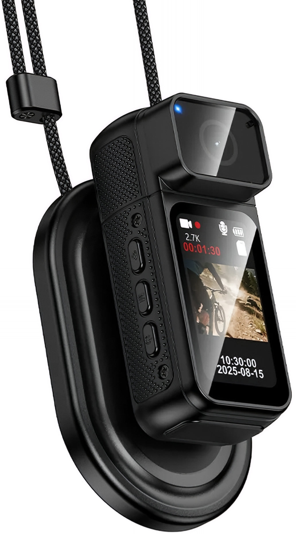 Camera Sport HOCO DV105, 2.7K, Afisaj 1.47inch, Neagra