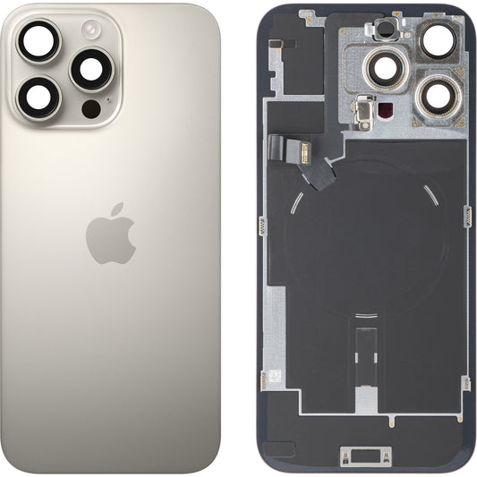 Capac Baterie Apple iPhone 16 Pro Max, Bej (Natural Titanium), Swap