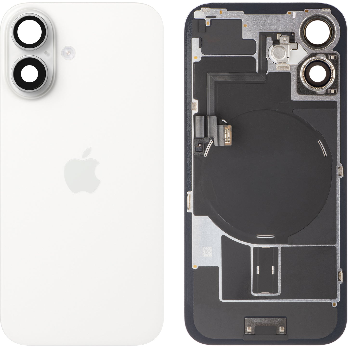 Capac Baterie Apple iPhone 16, Alb, Swap