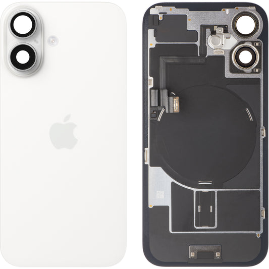 Capac Baterie Apple iPhone 16, Alb, Swap