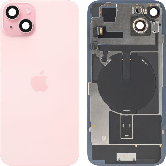 Capac Baterie Apple iPhone 15 Plus, Roz, Swap