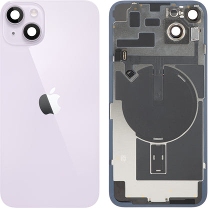 Capac Baterie Apple iPhone 14 Plus, Cu Carcasa Mijloc, Full Parts, Mov, Swap
