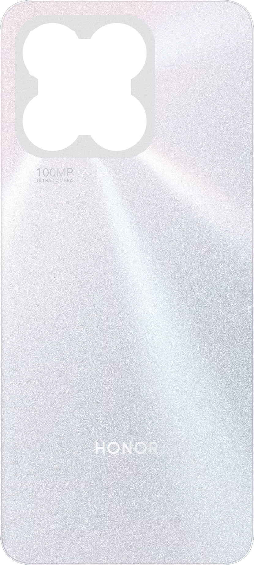 Capac Baterie Honor X8a, Argintiu (Titanium Silver), Service Pack 0235AEUR