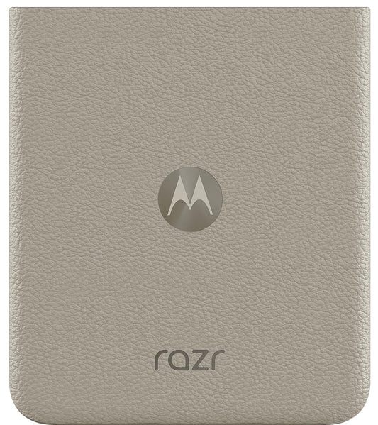 Capac Baterie Motorola Razr 2024 / Razr 50, Crem (Pumice Stone), Service Pack SL98E12657