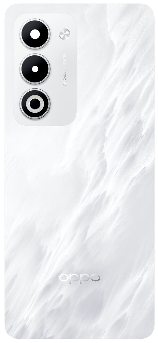 Capac Baterie Oppo A5 5G, Alb (Mist White), Service Pack 621033000644
