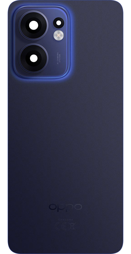 Capac Baterie Oppo Reno13 FS 5G / Reno13 F, Albastru (Luminous Blue), Service Pack 621033000500