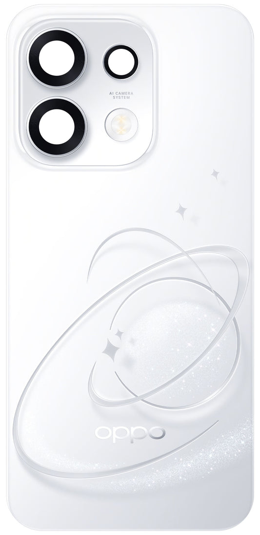 Capac Baterie Oppo Reno16 F / Reno16 FS, Argintiu (Pop White), Service Pack 621033001109