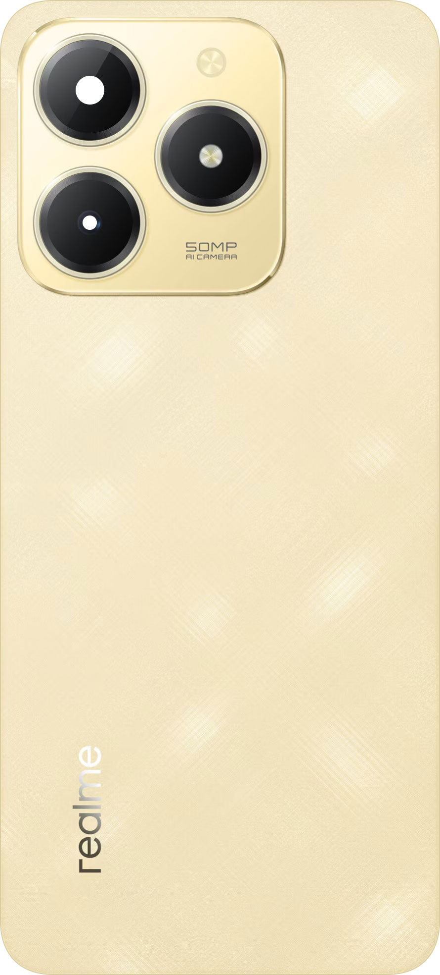 Capac Baterie Realme C61, Auriu (Sparkle Gold), Service Pack 621033000307