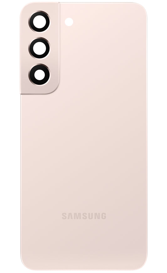 Capac Baterie Samsung Galaxy S22 5G S901, Roz Auriu, Service Pack GH82-27434D