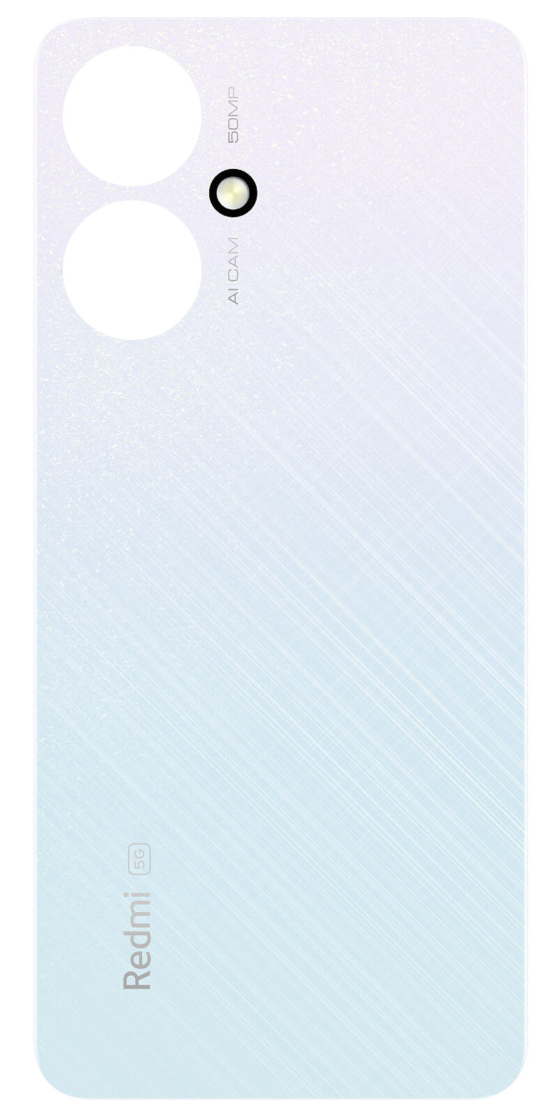 Capac Baterie Xiaomi Redmi 13C 5G, Alb (Starry Silver), Service Pack 1610111001569A