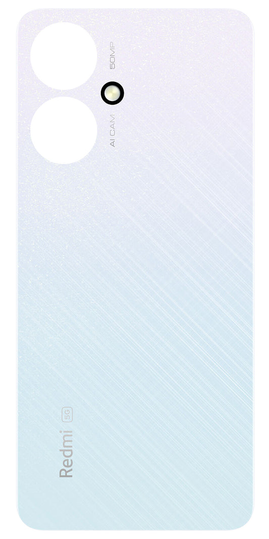 Capac Baterie Xiaomi Redmi 13C 5G, Alb (Starry Silver), Service Pack 1610111001569A
