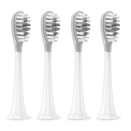 Capat Rezerva Gum Care pentru Periuta Electrica Bitvae S2 / S3, Set 4 bucati, Alb