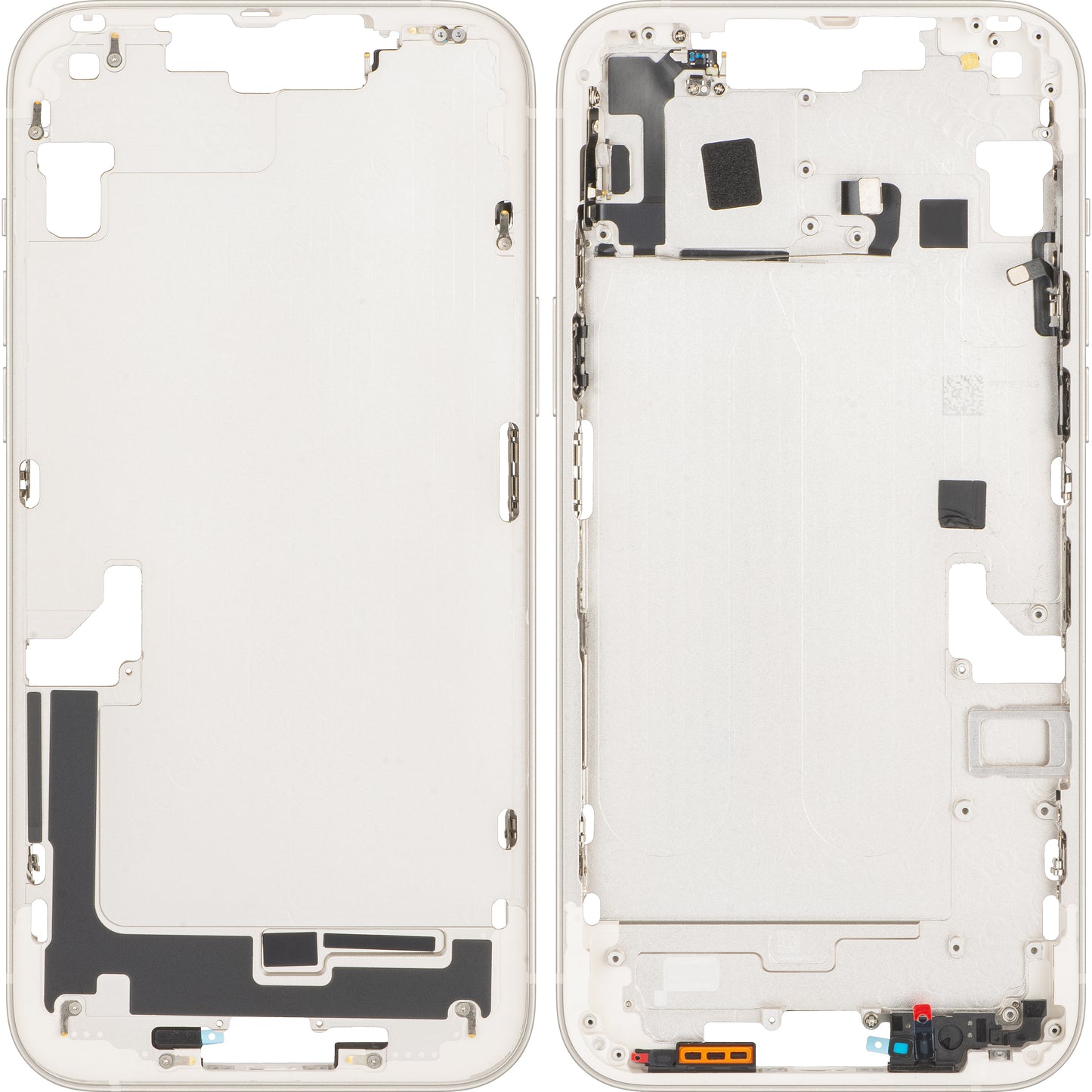 Carcasa Mijloc Apple iPhone 14 Plus, Alba (Starlight), Swap