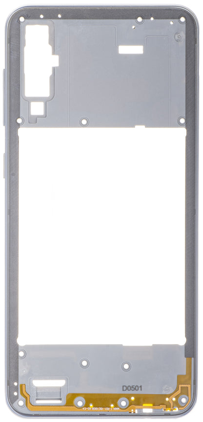 Carcasa Mijloc Samsung Galaxy A50 A505, Argintie