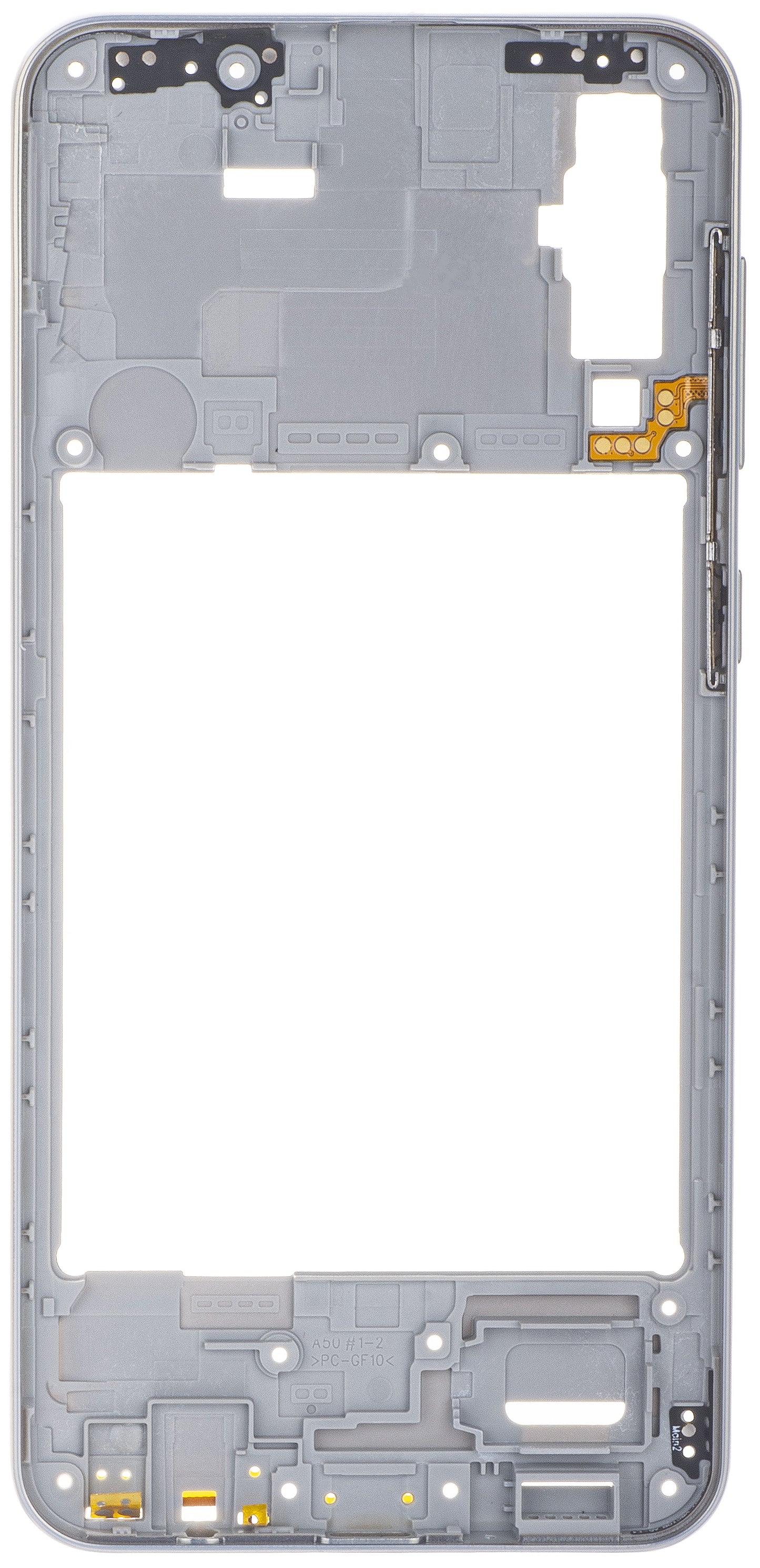 Carcasa Mijloc Samsung Galaxy A50 A505, Argintie