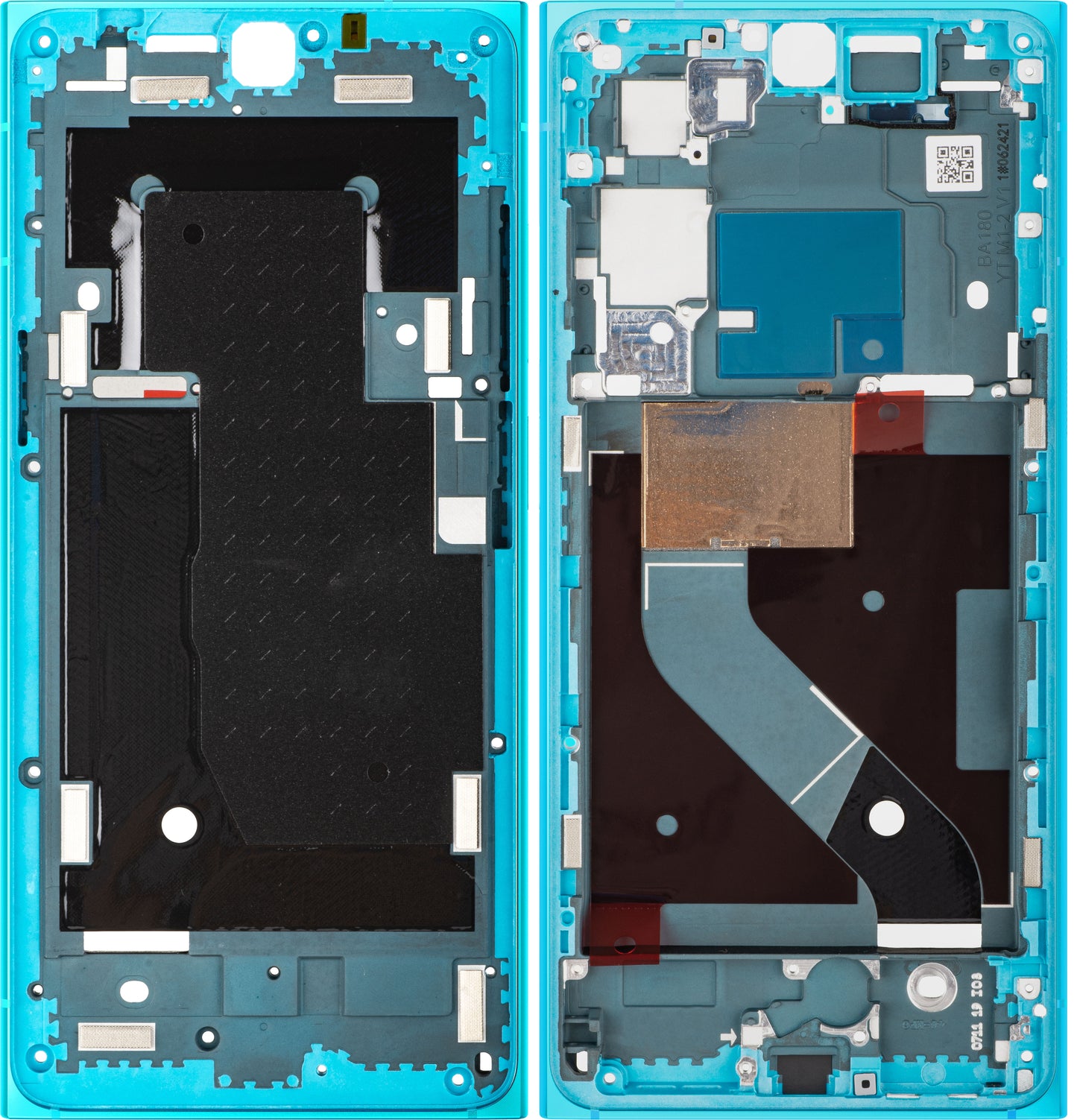 Carcasa Mijloc HMD Skyline, Albastra (Blue Topaz), Service Pack HQ25201007GY0
