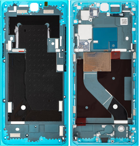 Carcasa Mijloc HMD Skyline, Albastra (Blue Topaz), Service Pack HQ25201007GY0
