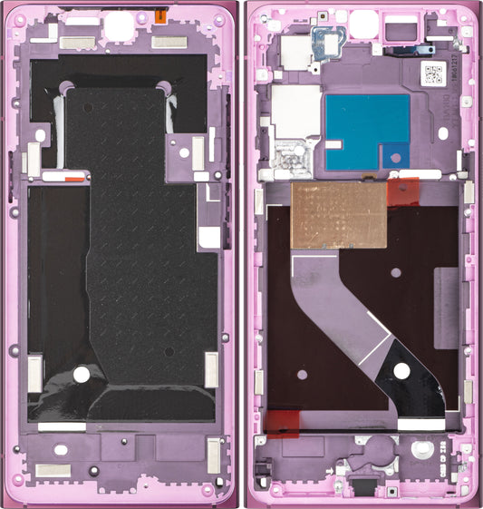 Carcasa Mijloc HMD Skyline, Roz (Neon Pink), Service Pack HQ25201007GX0