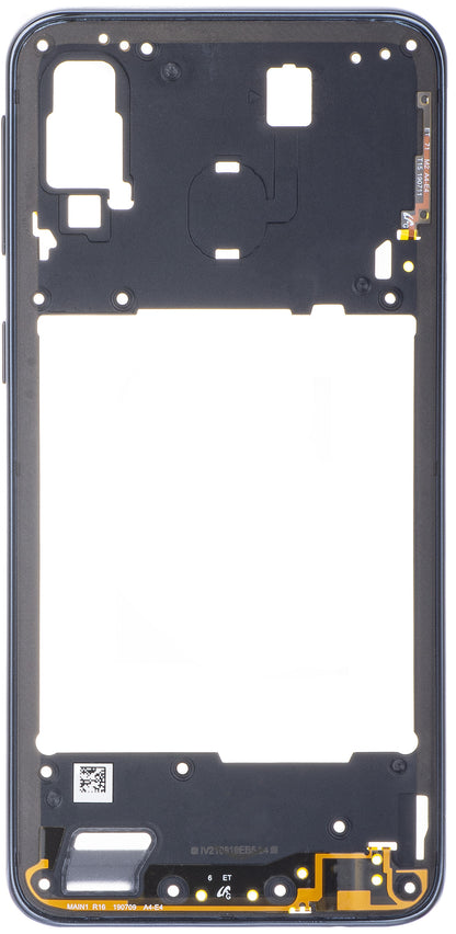 Carcasa Mijloc Samsung Galaxy A40 A405, Neagra