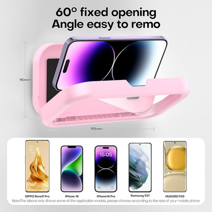 Carcasa Perete cu Membrana Tactila Techsuit LC-999 pentru Telefon, Waterproof, Alba Aurie