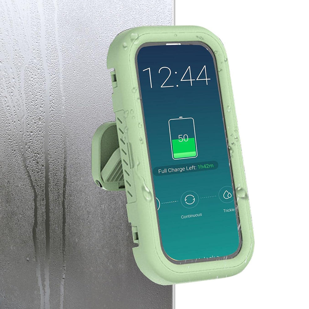 Carcasa Perete cu Membrana Tactila Techsuit LC-999 pentru Telefon, Waterproof, Alba Aurie