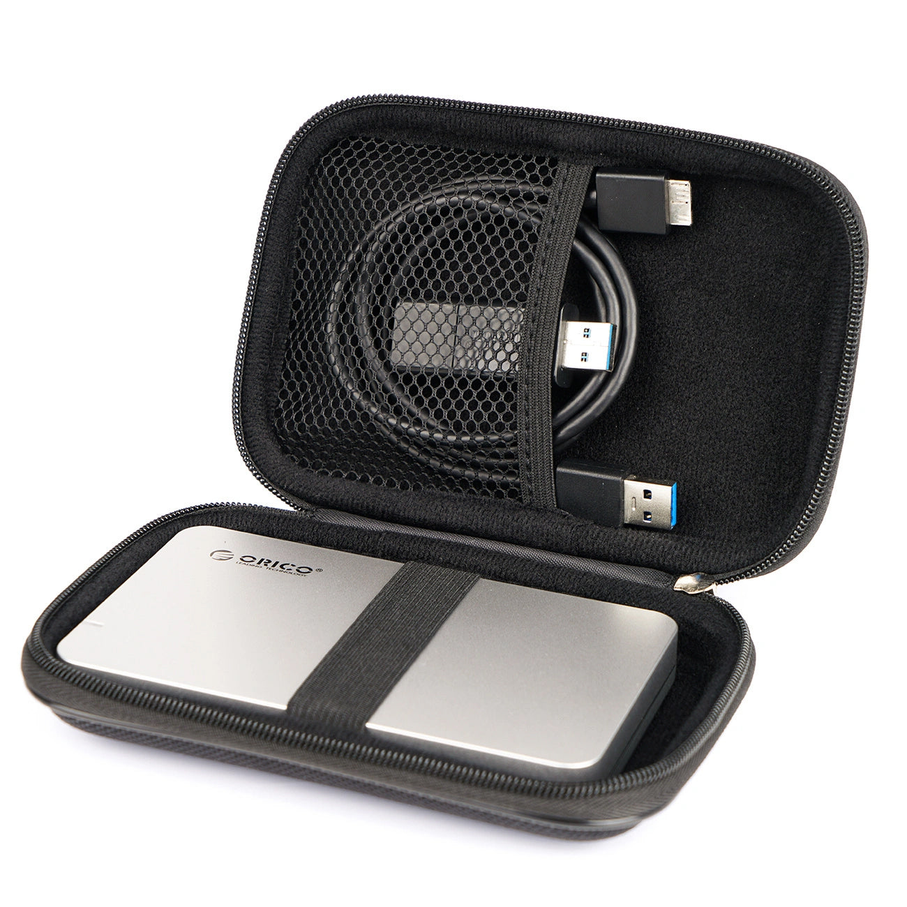 Carcasa Protectie Orico PHD-25 pentru HDD / SSD 2.5inch, Albastra